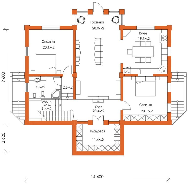 Дом 4 комнаты 2 этажа. Проекты двухэтажных домов. Планировка коттеджа. Проекты 2 этажных домов. Лестница на плане второго этажа.